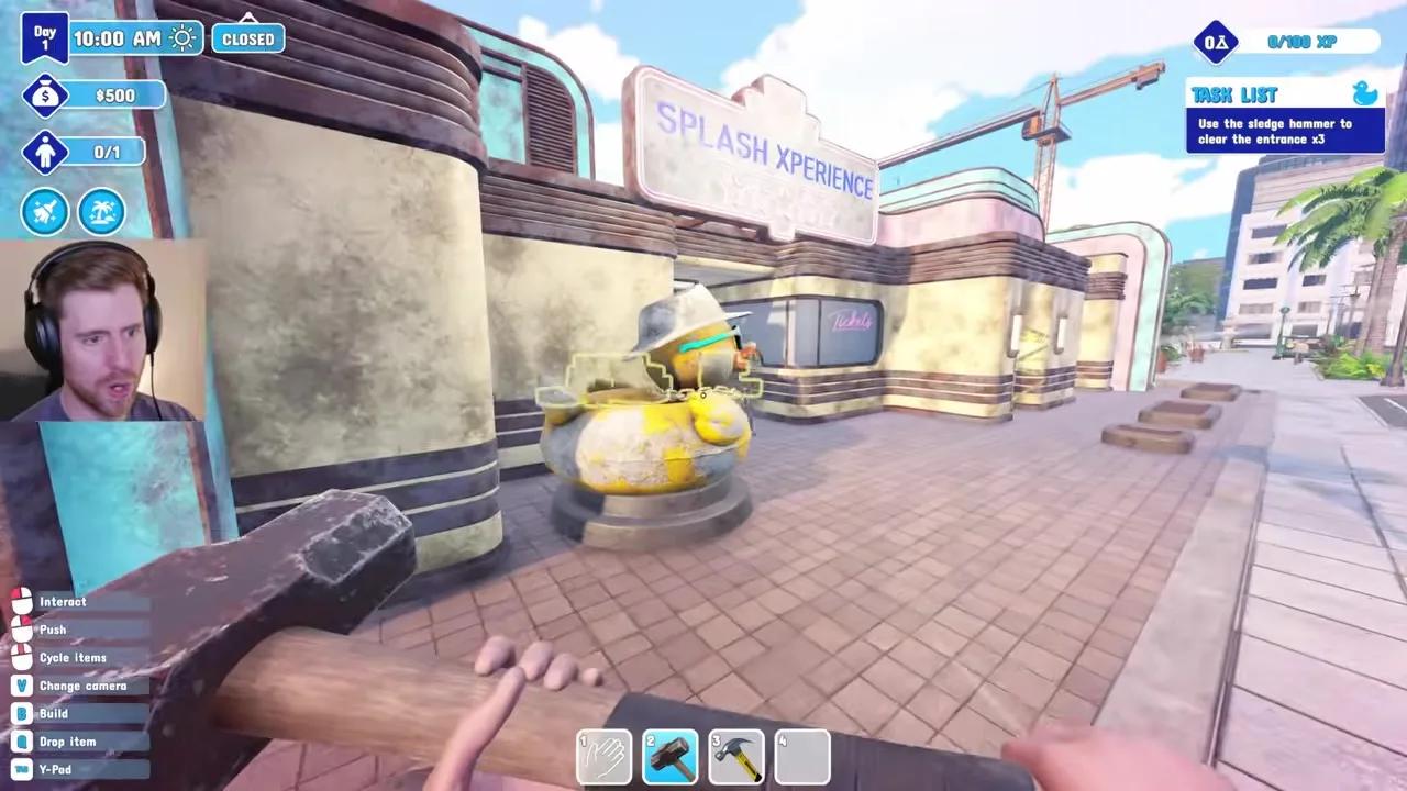 Waterpark Simulator park overview for community players